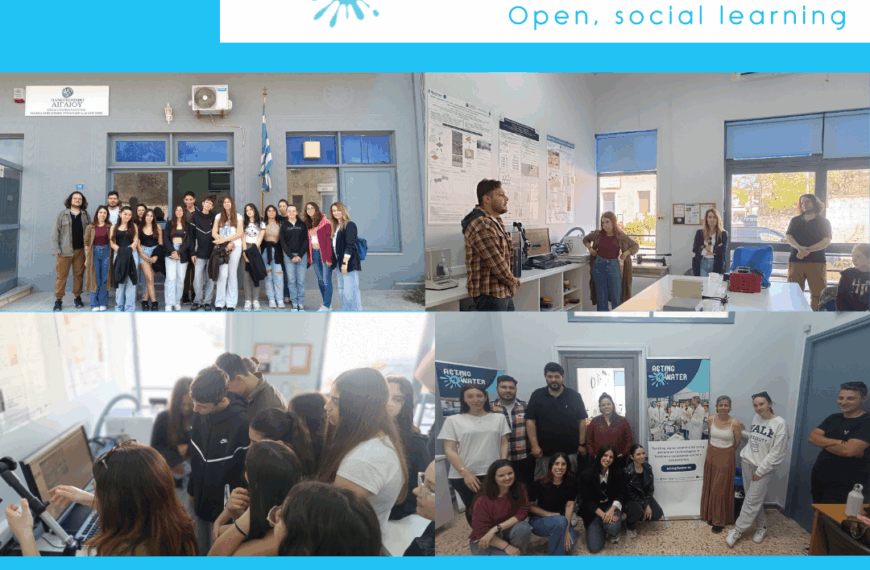 Citizen science projects for water scarcity in Limnos: A Web2Learn initiative in…