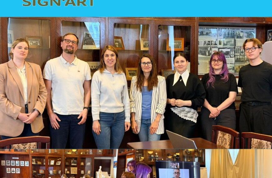 Sign’Art project: Kick-off meeting in Warsaw, Poland!